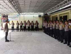 Sidak ke Polsek Merawang, Ini Pesan Kapolres Bangka 