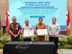 Didampingi Kejati Babel, PT TIMAH dan Pemkab Bangka Sepakati Pemanfaatan Lahan Bersama di Kawasan Jelitik