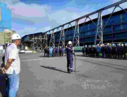 Komitmen K3 PT TIMAH, Apel Gabungan Jadi Penguat Budaya Keselamatan dan Kinerja Produksi