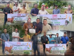 Sudah 14 Tahun PT MBR Sumbangkan Sapi Kurban, Leo: Bukti Nyata Komitmen Perusahaan untuk Masyarakat