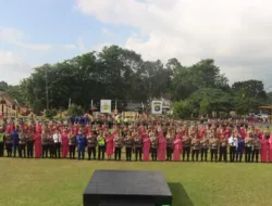 Puluhan Personel Polres Bangka Naik Pangkat, Ini Pesan Kapolres