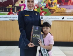 Pemprov Bangka Belitung Berikan Dukungan untuk Rachel Vionetta Eleanor di Ajang Miss Toddler Grand Runway Indonesia 2026