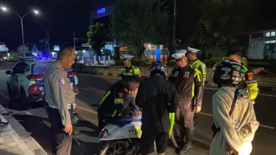 Satlantas Bangka Sita 21 Motor, Knalpot Brong dan Balap Liar Jadi Sasaran