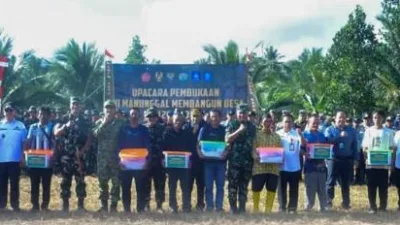TMMD ke-129 Resmi Dimulai, Bupati Ajak Warga Jaga Semangat Gotong Royong