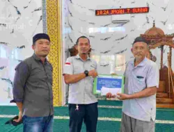 PT TIMAH Salurkan Bantuan untuk Masjid Baiturrahman di Bangka Barat, Wujud Dukungan bagi Aktivitas Keagamaan