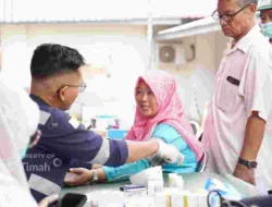 Pengobatan Gratis Bulan Bakti HUT ke-50 PT TIMAH Hadir di Sungailiat, Warga Bisa Berobat Lebih Dekat