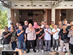Dua Pekan Menjabat, Kapolres Bangka Ngopi Bareng Wartawan