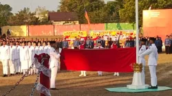 SIMPAN AMANAH KEMERDEKAAN! Pemkab Belitung Tutup Peringatan HUT RI ke-81 dengan Upacara Penurunan Bendera yang Khidmat
